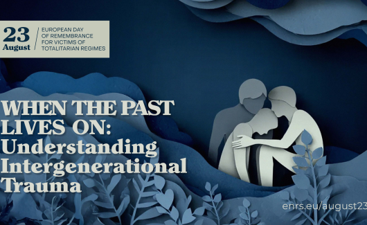 Photo of the publication When the past lives on: Understanding Intergenerational Trauma brochure
