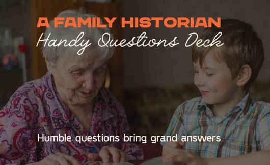 Photo of the publication A Family Historian. Handy Questions Deck