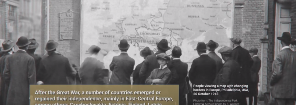 Photo of the publication After the Great War. A New Europe 1918–1923 – a new map of Europe