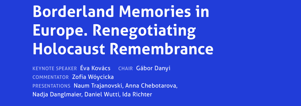 Photo of the publication 10th Genealogies of Memory – Session 3