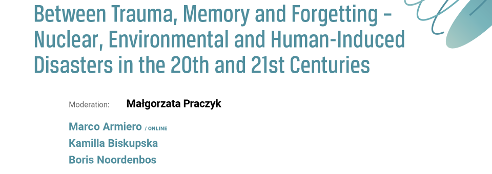 Photo of the publication Between Trauma, Memory and Forgetting | 13th Genealogies of Memory