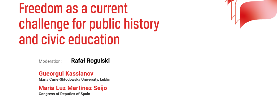Photo of the publication Debate on ”Freedom as a current challenge for public history and civic education” | 12th European Remembrance Symposium
