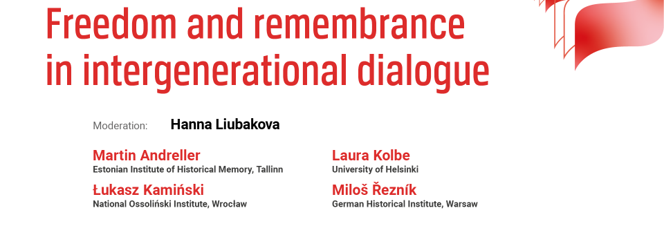 Photo of the publication Round table discussion on Freedom and Remembrance in the intergenerational dialogue | 12th European Remembrance Symposium