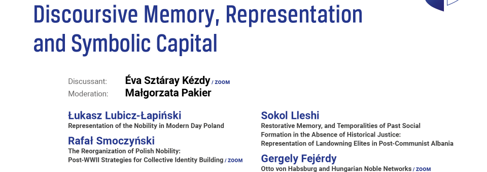 Photo of the publication “Discoursive Memory, Representation and Symbolic Capital” Panel | 14th Genealogies of Memory