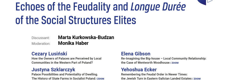 Photo of the publication “Echoes of the Feudality and Longue Durée of the Social Structures” Panel | 14th Genealogies of Memory