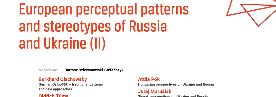 Photo of the publication European perceptual patterns and stereotypes of Russia and Ukraine (II)