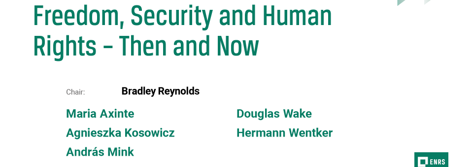 Photo of the publication Discussion: Freedom, Security and Human Rights – Then and Now | 13th European Remembrance Symposium