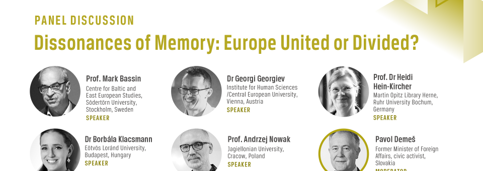 Photo of the publication Panel: Dissonances of Memory – Europe United or Divided? | 14th European Remembrance Symposium