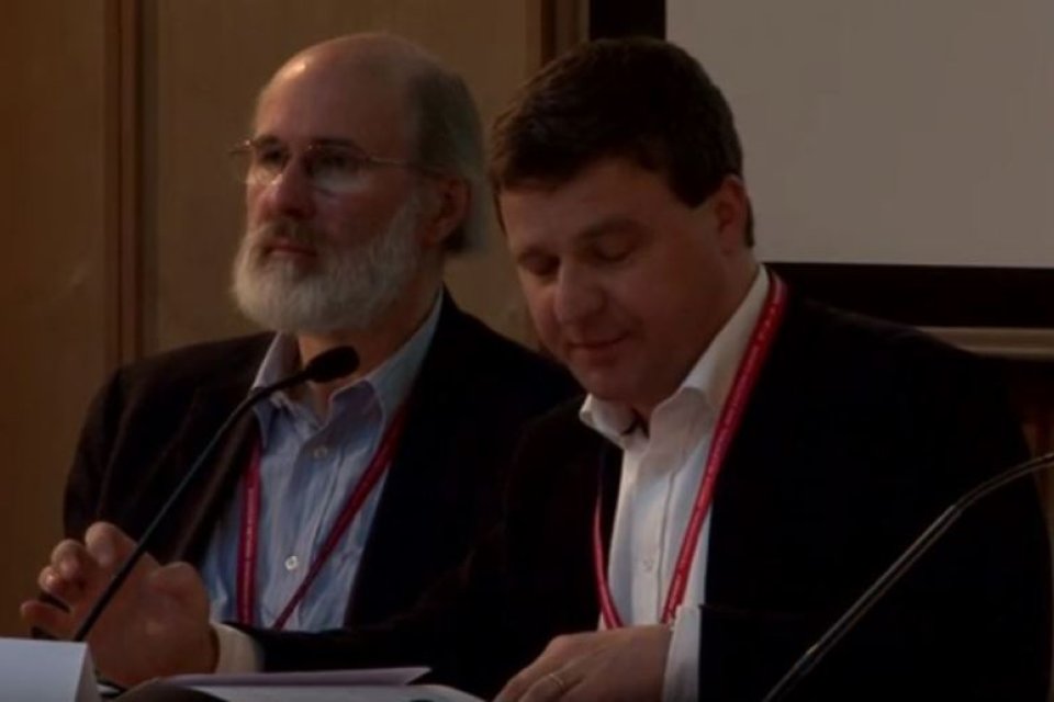Photo of the publication Jiři Přibáňs commentary on Naming Crimes, Writing History: Courts Educational Role (II) panel