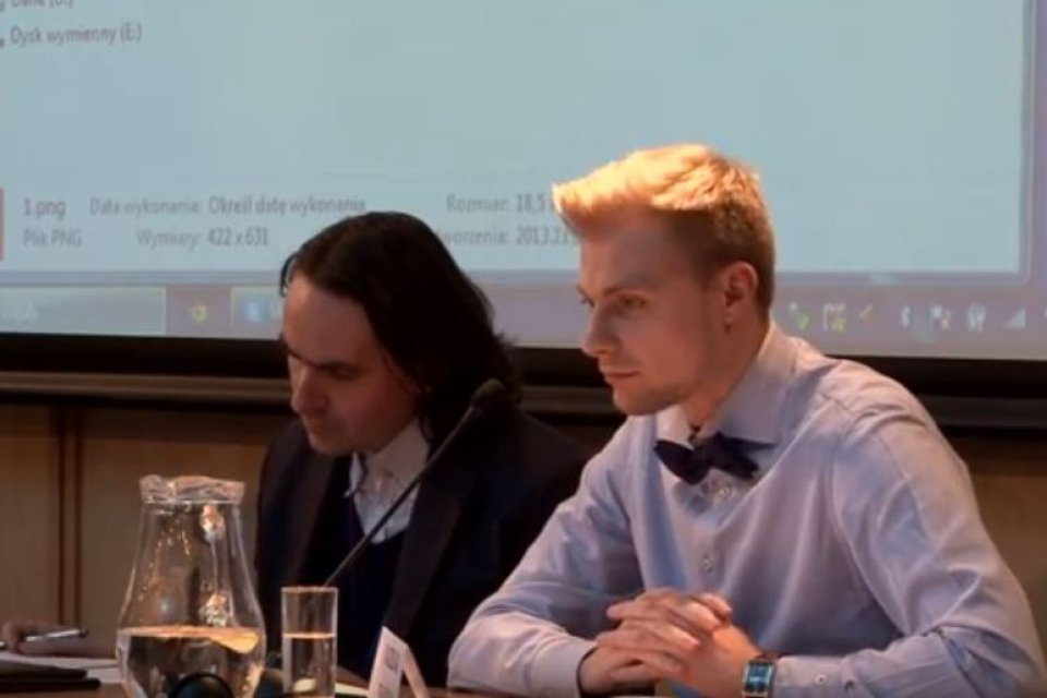 Photo of the publication Uladzislau Belavuasu komentuje panel Specyfika dyskursów o sprawiedliwości tranzycyjnej