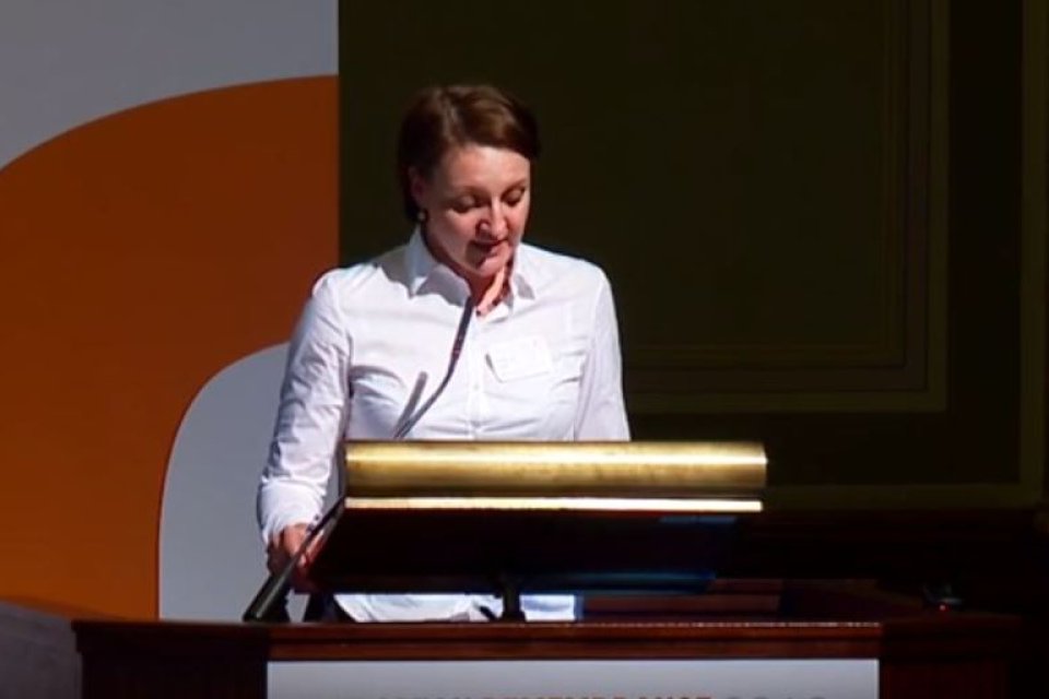 Photo of the publication European Remembrance Symposium 2016: Dr Magdalena Gawin (welcome speech)
