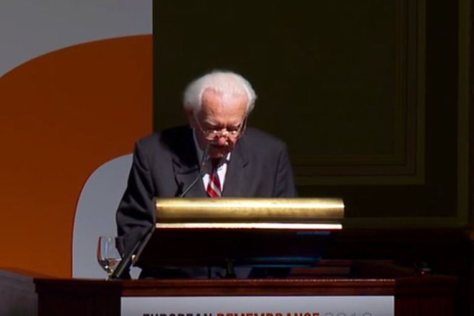 Photo of the publication European Remembrance Symposium 2016: László Regéczi Nagy (welcome speech)
