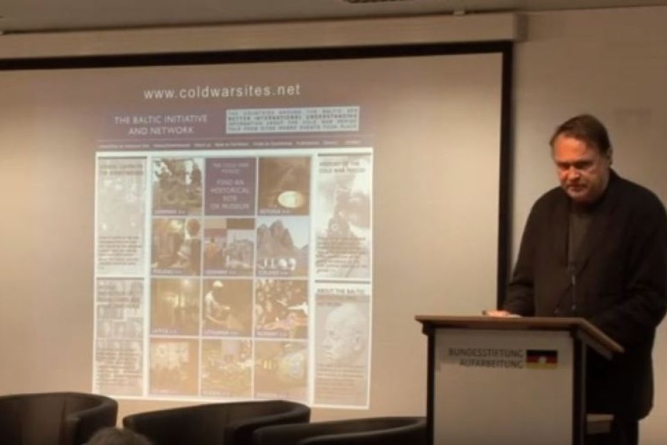 Photo of the publication Johannes Bach Rasmussen introduces Baltic Initiative and Network