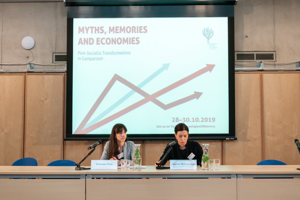 Photo of the publication Myths, Memories and Economies conference: opening remarks