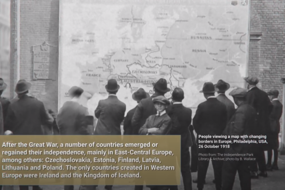 Photo of the publication After the Great War. A New Europe 1918–1923 – a new map of Europe