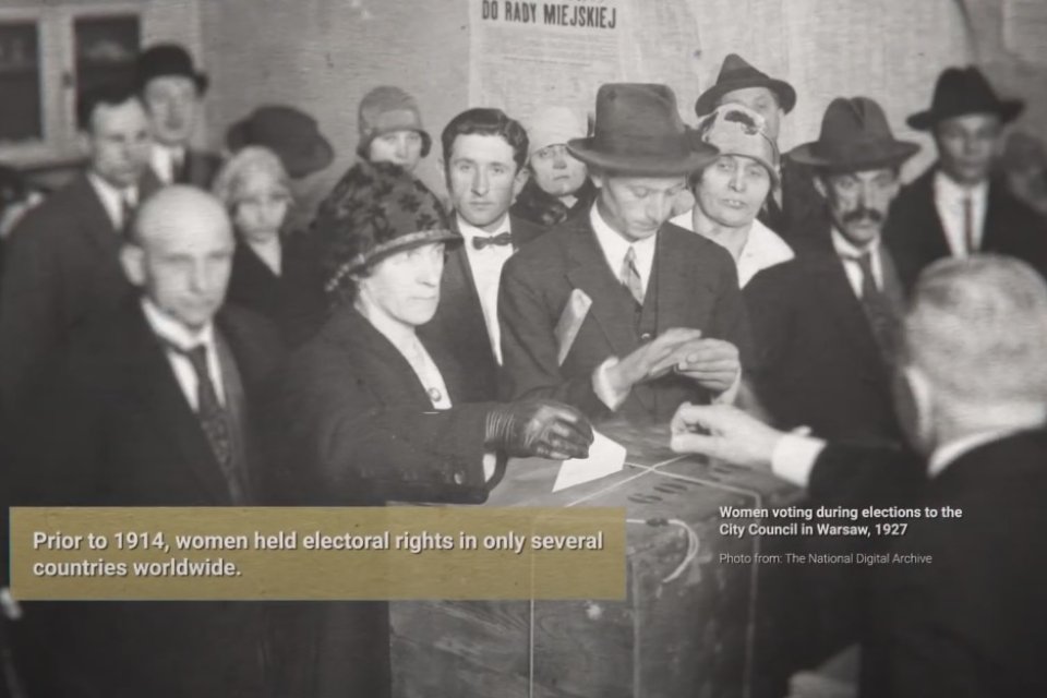 Photo of the publication After the Great War. A New Europe 1918–1923 – women and electoral rights