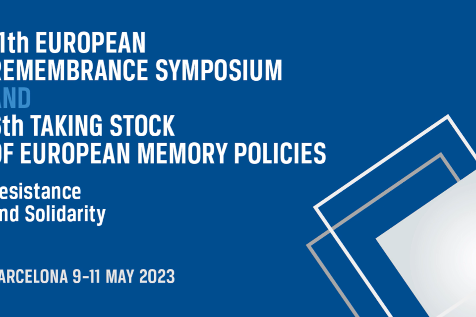 Photo of the publication 11th European Remembrance Symposium and 6th Taking Stock of European Memory Policies | Reportage
