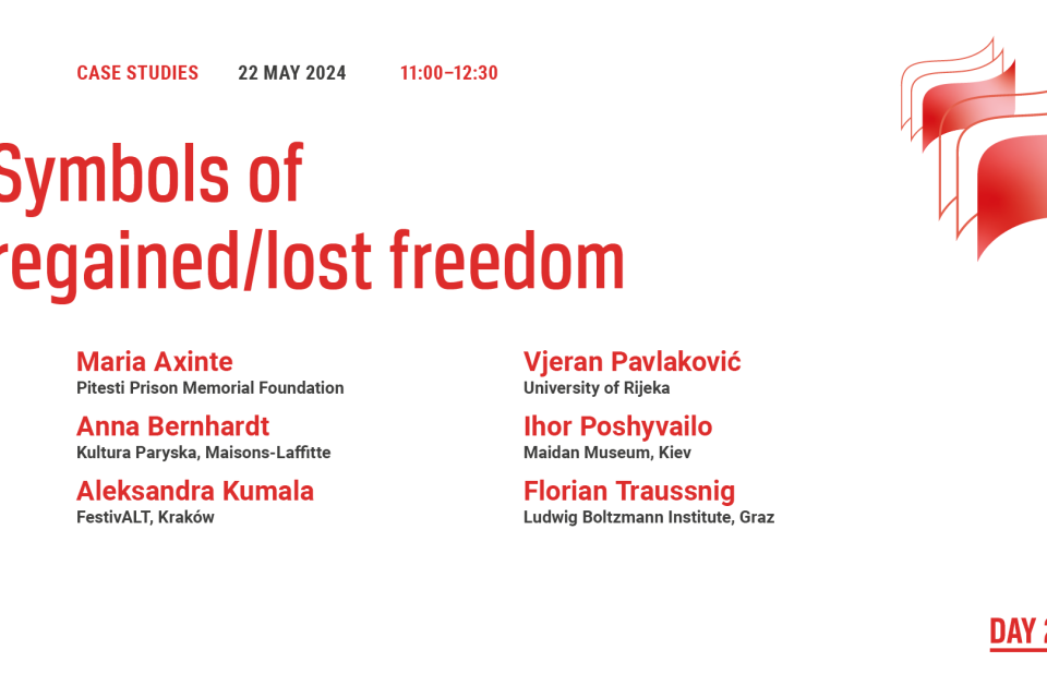 Photo of the publication Case Studies on “Symbols of regained/lost freedom” | 12th European Remembrance Symposium