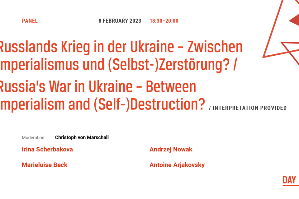 Photo of the publication Russia’s War in Ukraine – Between Imperialism and (Self-)Destruction?