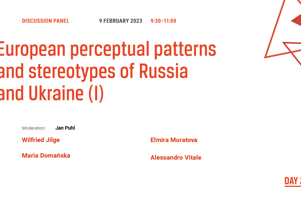 Photo of the publication European perceptual patterns and stereotypes of Russia and Ukraine (I)
