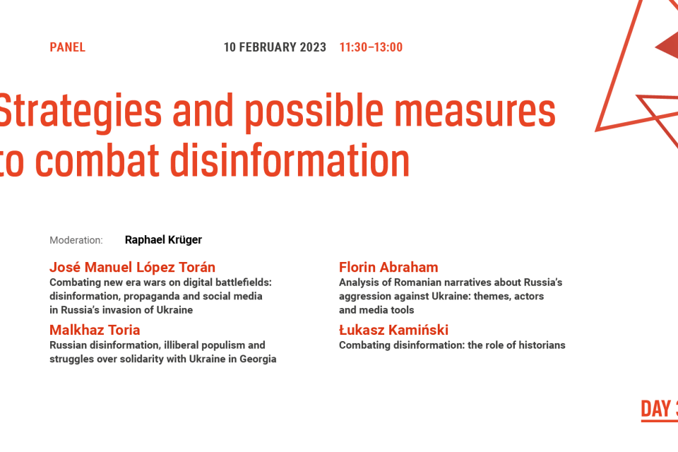 Photo of the publication Strategies and possible measures to combat disinformation