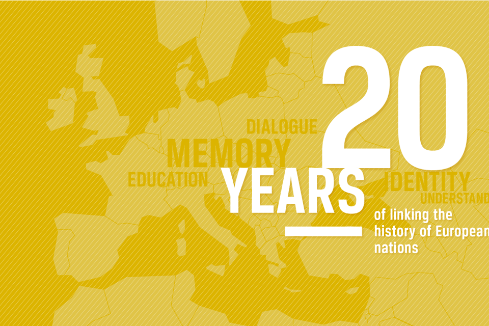 Photo of the publication Rafał Rogulski on the 20th anniversary of the European Network Remembrance and Solidarity (ENRS)