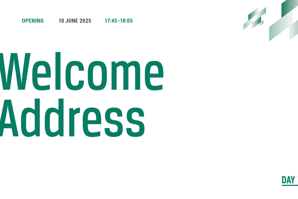 Photo of the publication Welcome Address | 13th European Remembrance Symposium