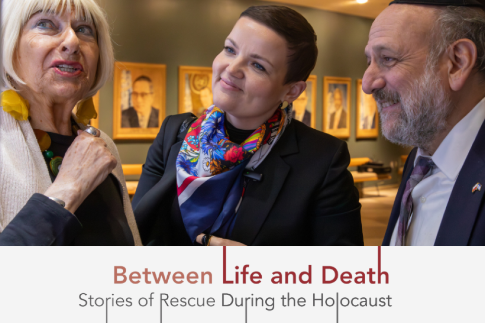 Photo of the publication Between Life and Death exhibition at the United Nations Headquarters in New York | January 2026