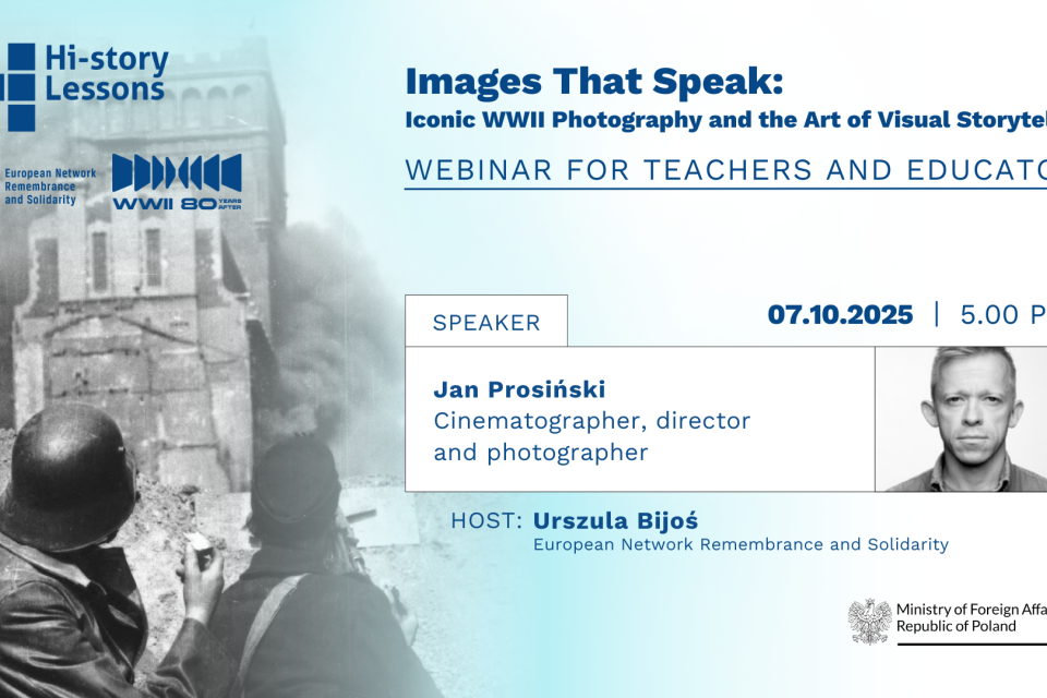 Photo of the publication Webinar:  Images That Speak: Iconic WWII Photography and the Art of Visual Storytelling