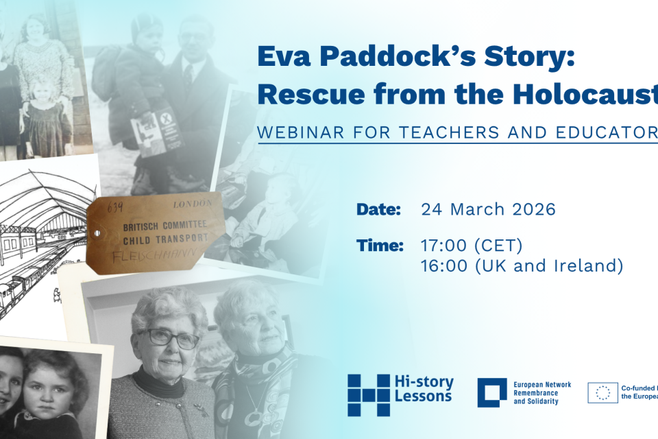 Photo of the publication Webinar: Eva Paddock’s Story: Rescue from the Holocaust