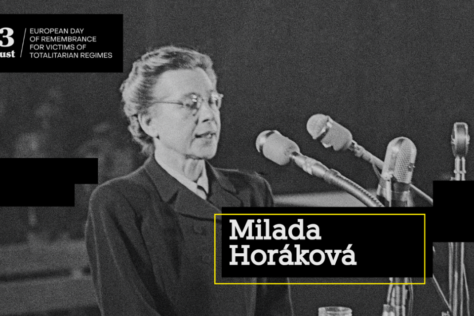 Photo of the publication Remember. 23 August: Milada Horákova