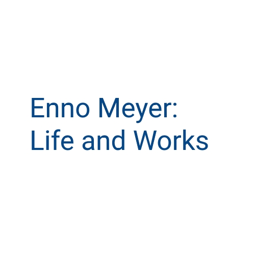logo of the Enno Meyer: Life and Works project