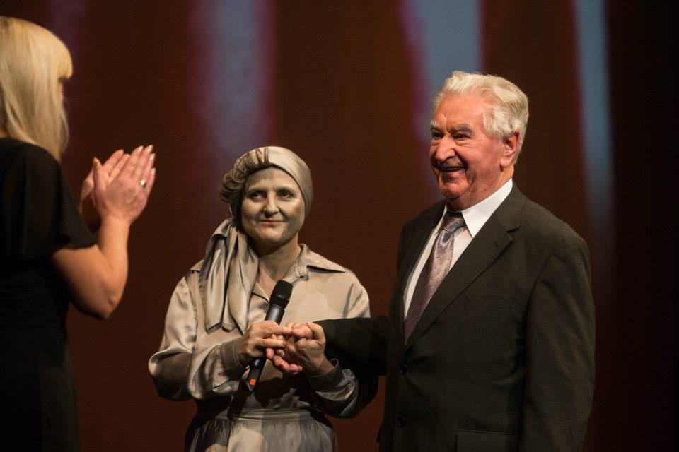 Anton Srholec receives Memory of Nations Award