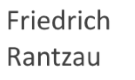 logo of Friedrich Rantzau