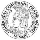 logo of Faculty of Arts at Commenius University at Bratislava