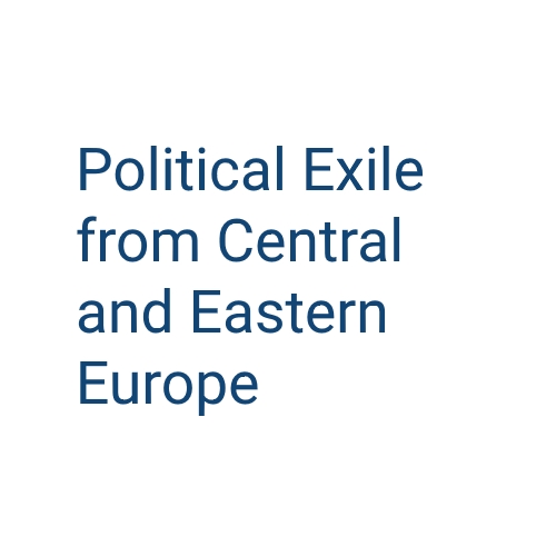 logo of Political exile from Central and Eastern Europe project