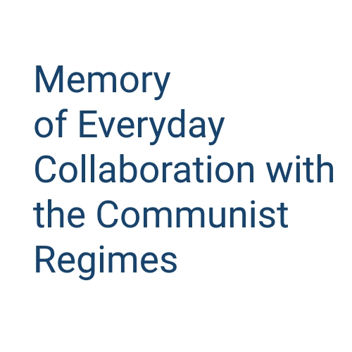 logo of Memory of Everyday Collaboration with the Communist Regimes in Eastern Europe project