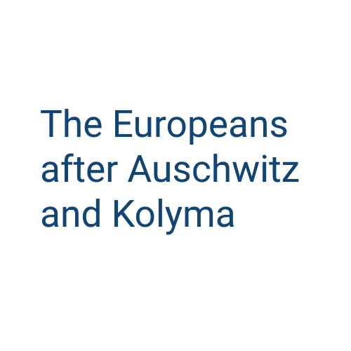 logo of Europeans after Auschwitz and Kolyma project