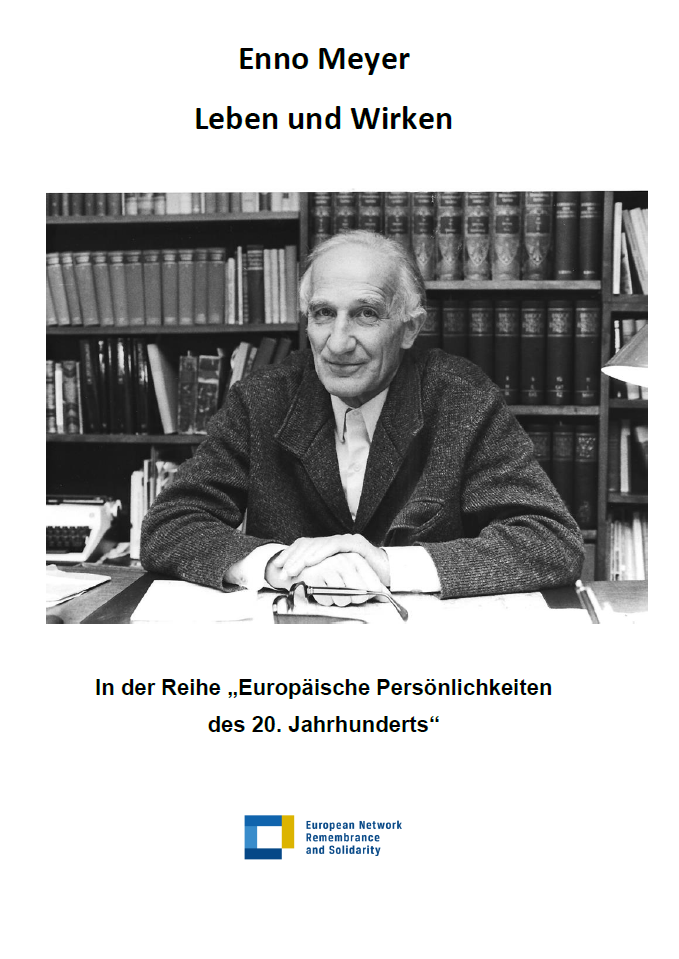 Photo of the publication Enno Meyer: Leben und Wirken