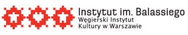 logo of Węgierski Instytut Kultury w Warszawie