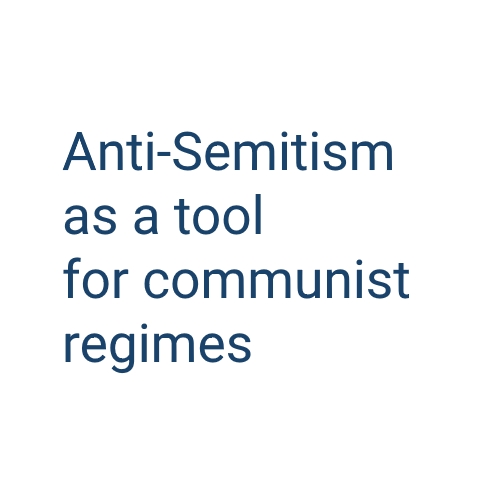 logo of the Anti-Semitism as a tool for communist regimes project