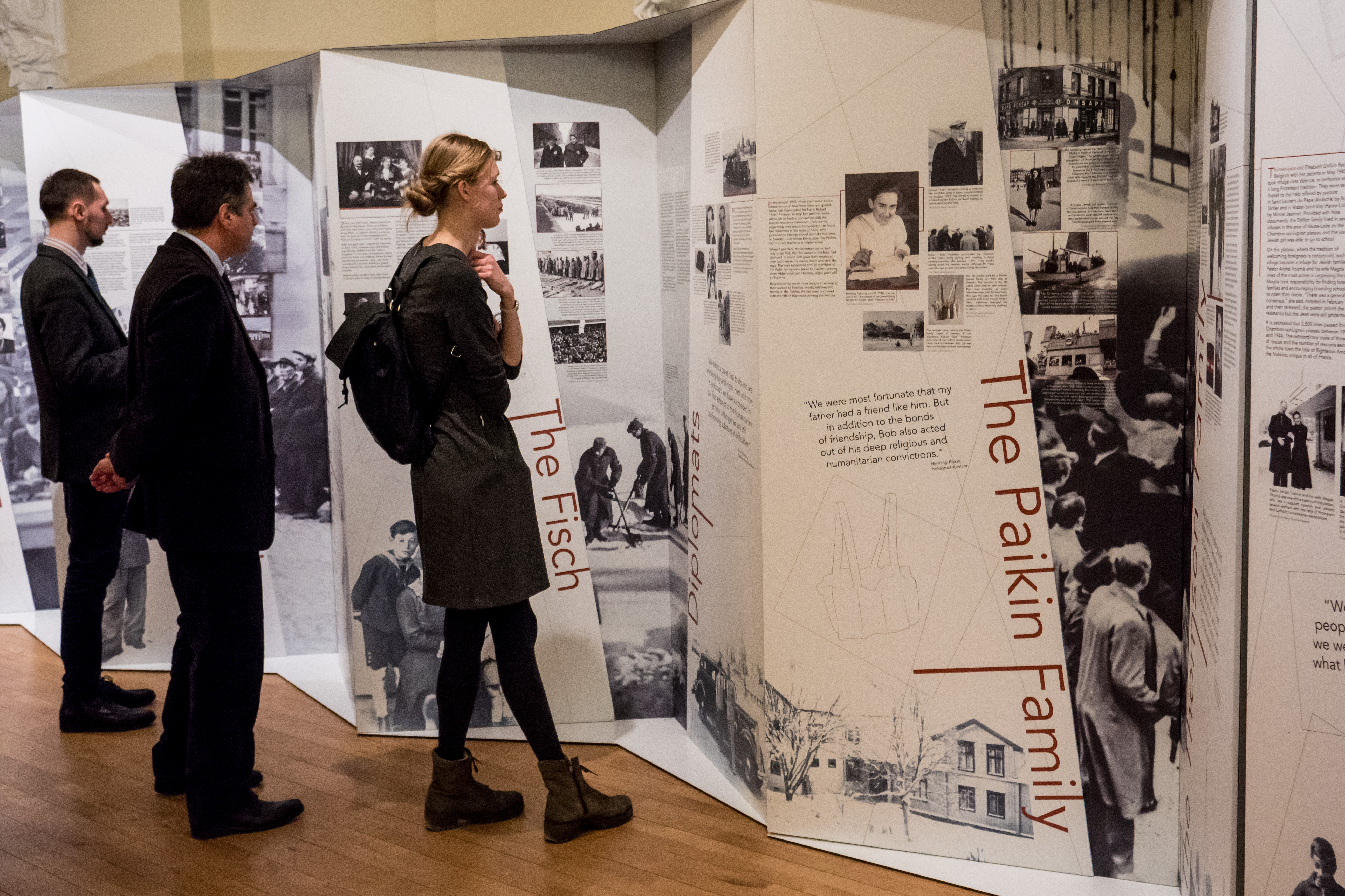 Minister of Culture of Lithuania opens Between Life and Death exhibition