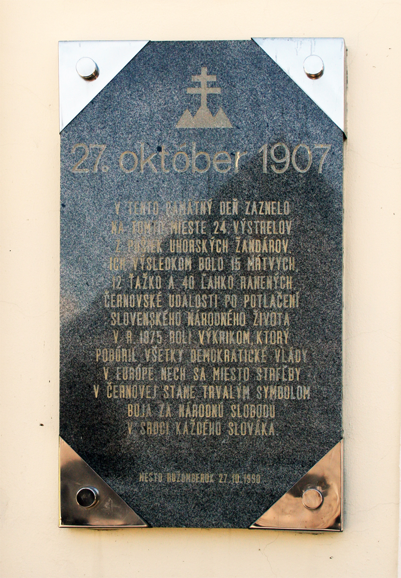 Černová Massacre Day