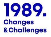 logo of 1989. Changes and challenges project