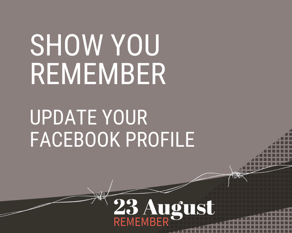 Share a symbol of remembrance for 23 August commemorations