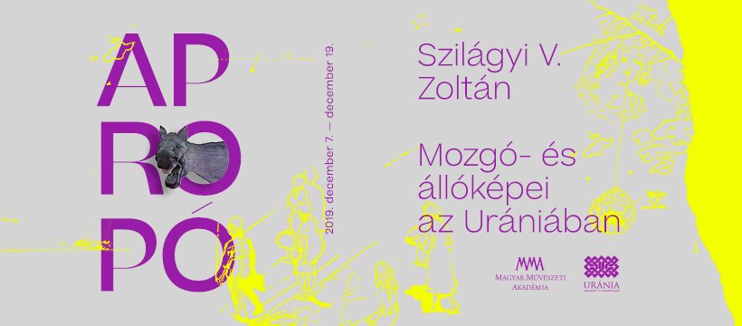 Memento to be shown at the special program honouring Zoltán Szilágyi