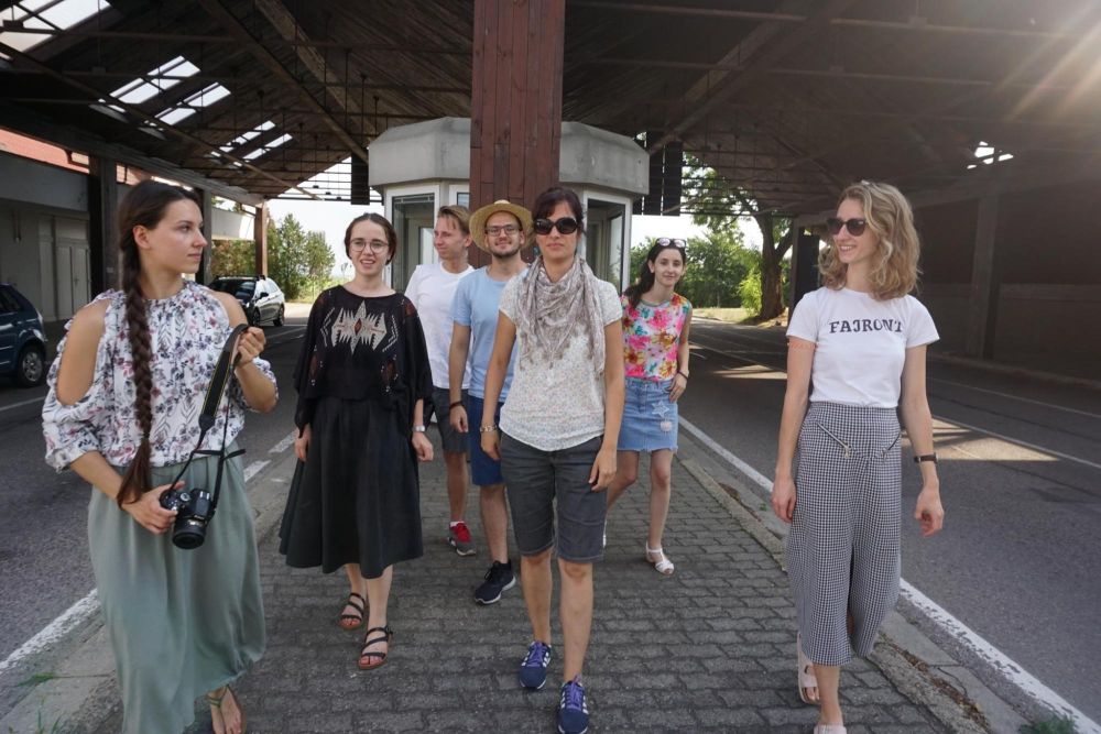 Petra Chovancová with the In Between? participants