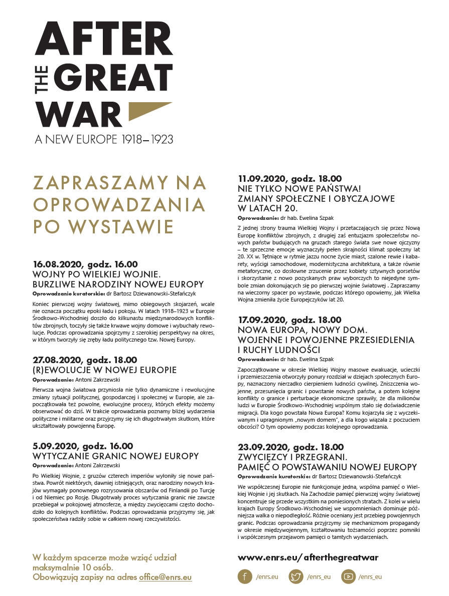 After the Great War in Warsaw: guided tours