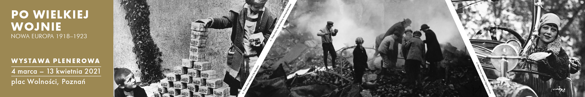 cover image of After the Great War goes to Poznań project