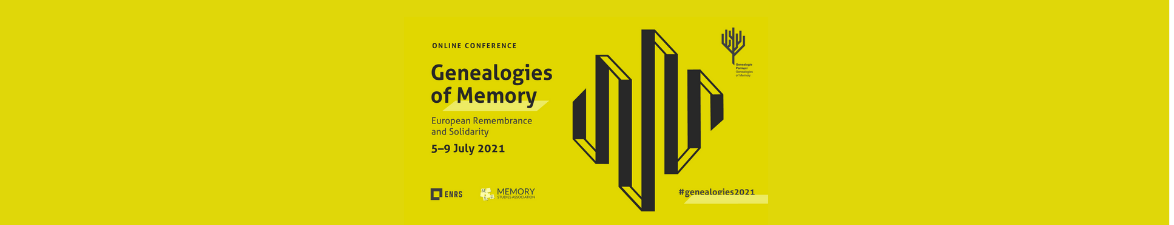 cover image of 11th edition of ‘Genealogies of Memory’ within MSA 2021 project